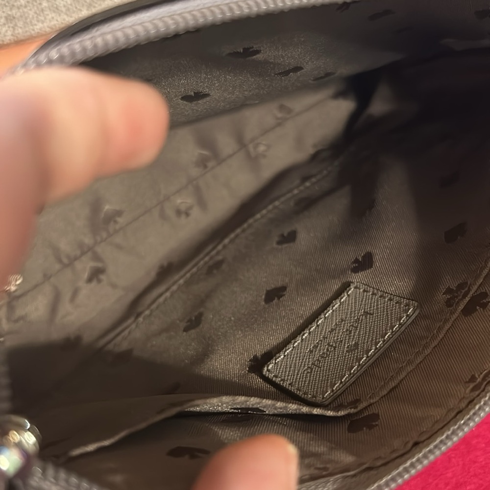 Glitter gray Kate Spade Crossbody bag - Picture 6 of 7